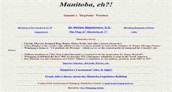 Desktop Screenshot of manitoba-eh.ca
