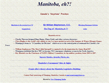 Tablet Screenshot of manitoba-eh.ca